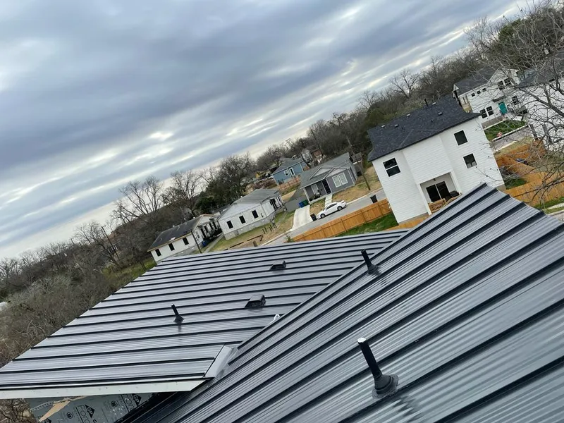 Standing seam metal roof panels with vents for Skylight Repair in Weldon Spring